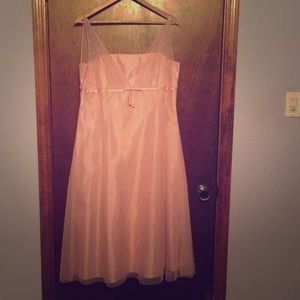 Blush pink dress